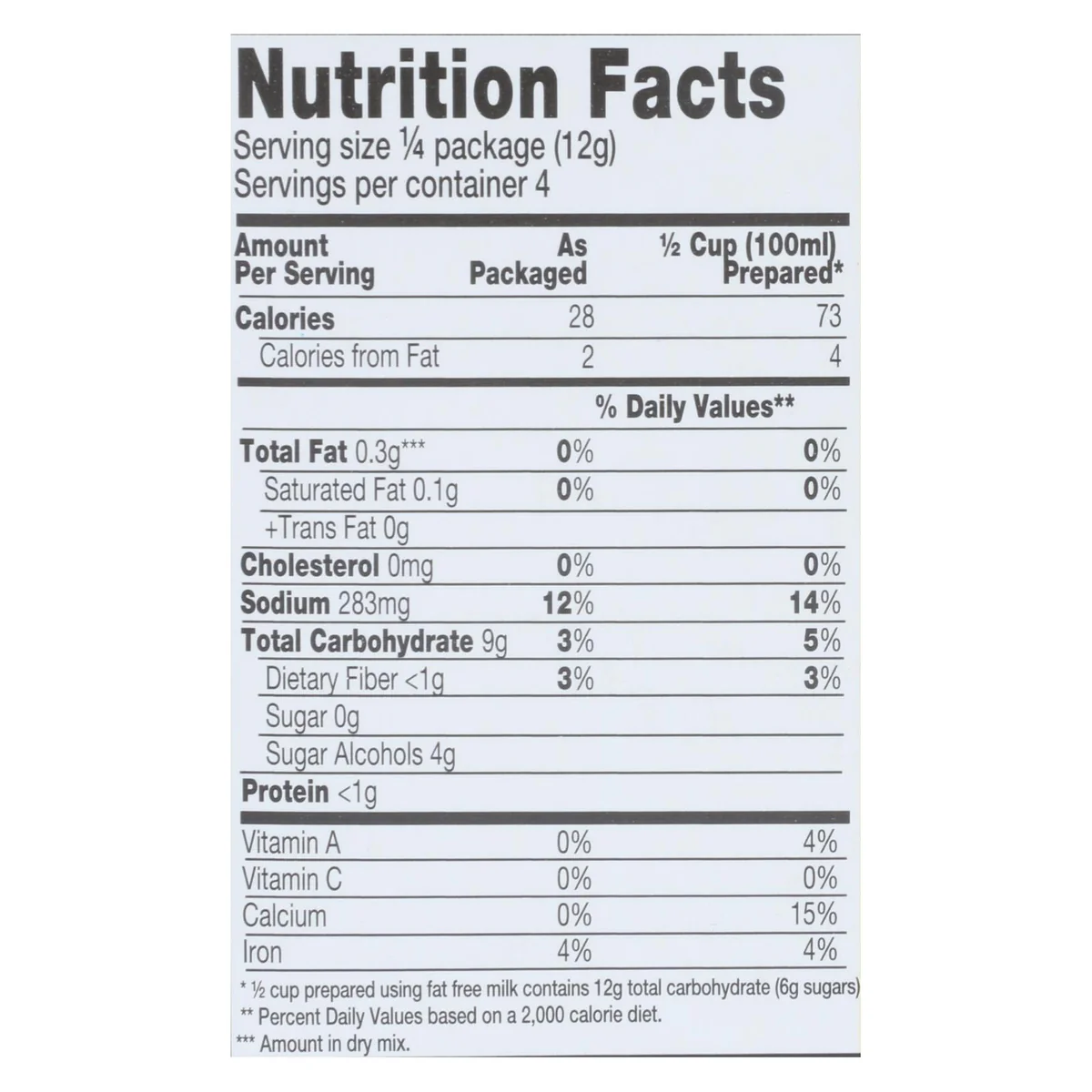 Simply Delish Chocolate Pudding & Pie Filling - Case Of 6 - 1.7 Oz - Image 2